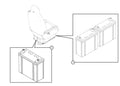 7864 12V Batteries, Battery, 12V